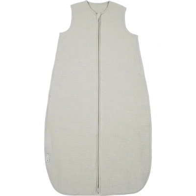 Afbeelding van Meyco baby Uni slaapzak gevoerd pre washed hydrofiel greige 110cm