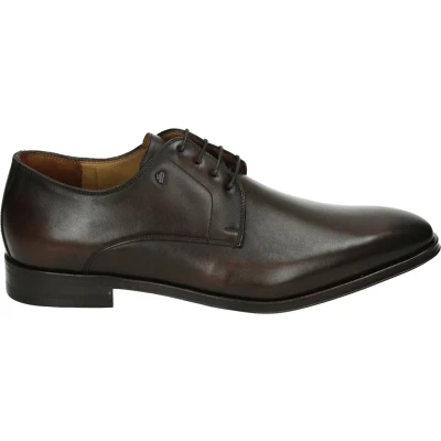 Afbeelding van Van Bommel RAFFA 03.07 Heren veterschoenNette herenschoenen Kleur: Bruin Maat: 42