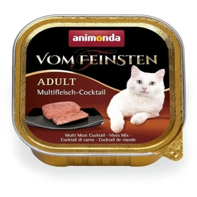 Afbeelding van 32x100g Adult Multi Vleescocktail animonda Vom Feinsten Kattenvoer