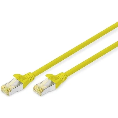 Afbeelding van Digitus DK 1644 A 100/Y netwerkkabel 10 m Cat6a S/FTP (S STP) Geel
