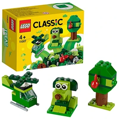 Afbeelding van LEGO Classic Creatieve Groene Stenen 11007
