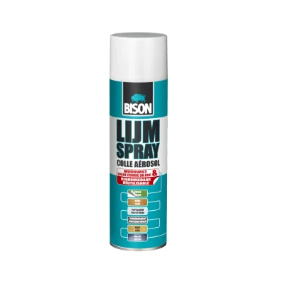 Afbeelding van Bison Lijmspray permanent 500ml spuitbus 1308160