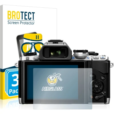 Afbeelding van BROTECT Screenprotector voor Olympus OM D E M10 Folie Beschermfolie Beschermglas transparant (3 Stuks)