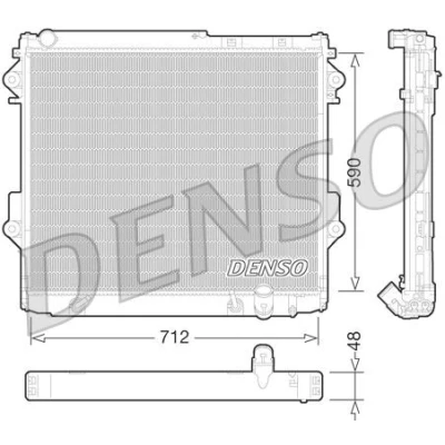 Afbeelding van Denso Radiateur DRM50075