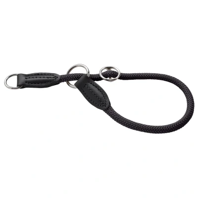 Afbeelding van Hunter Sliphalsband Freestyle Rond Zwart Hondenhalsband 40 cm