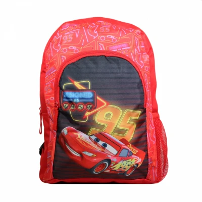 Afbeelding van Disney Cars jongens rugzak rood 27x11x37