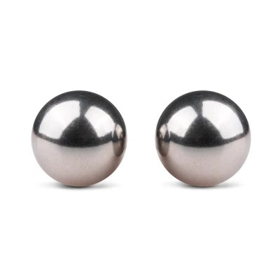 Afbeelding van Zilverkleurige Ben Wa Ballen 19 mm