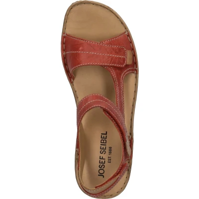 Afbeelding van Josef Seibel Rosalie Sandalen, Dames, Maat: 40, Hibiscus kombi Leer