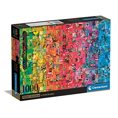 Afbeelding van Clementoni Colorboom Legpuzzel High Quality Collection Puzzel 1000 stukjes 70x50 cm Voor Volwassenen en Kinderen vanaf 14 jaar