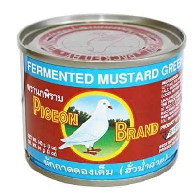 Afbeelding van Pigeon Gezouten Mosterdkool 140 g