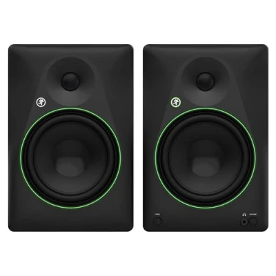 Afbeelding van Mackie CR8 (paar) 8&quot; actieve studiomonitoren met toonregeling en BT (Actief, Paar), Monitorluidspreker, Zwart