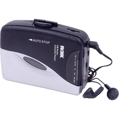 Afbeelding van Roxx PCP 300 Draagbare cassettespeler Zwart/zilver