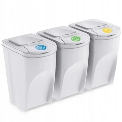 Afbeelding van PROSPERPLAST Sortibox 3 x 35 l popiół