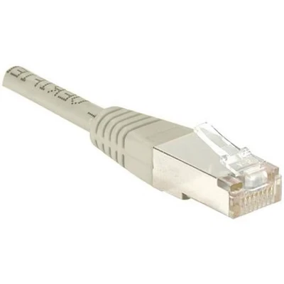 Image de Cordon RJ45 catégorie 6 F/UTP gris 10 m