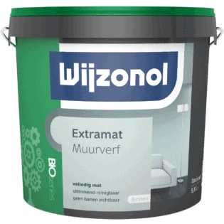 Afbeelding van Wijzonol Muurverf Extramat 10 liter Muurverven