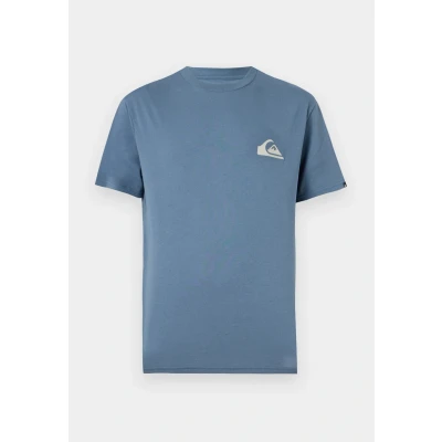 Afbeelding van Quiksilver MINI LOGO Unisex Tshirt basic, Maat: Small, China blue