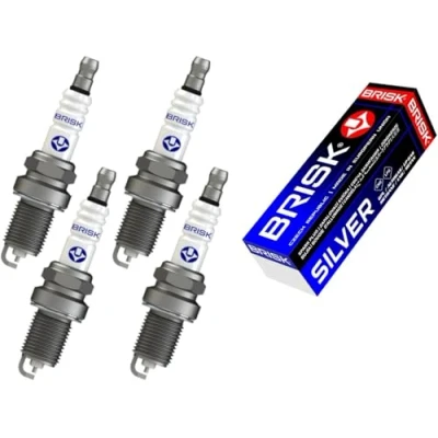 Afbeelding van BRISK 1462 Bougie M14x1,25 SW: 16 mm VOLKSWAGEN: Golf 6, Polo IV Hatchback, 5, RENAULT: CLIO 3, 2, TWINGO AUDI: A4 B8 Avant, A3 Hatchback