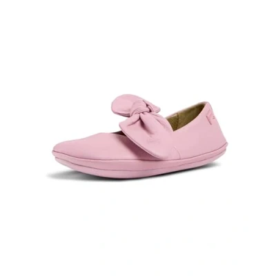 Afbeelding van Camper Right Ballerina&#039;s met enkelbandjes voor kinderen, Maat: 30, Pastelrosa Leer