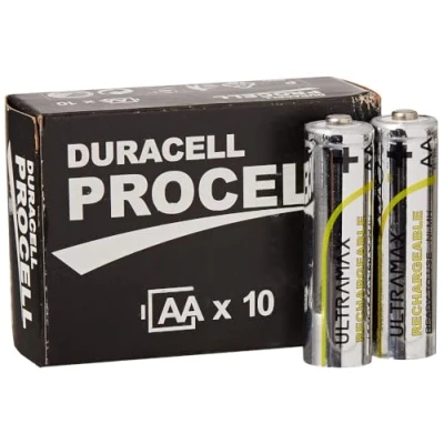 Afbeelding van Duracell Procell Industrial AA batterijen 10 pack LR6, Mignon, MN1500