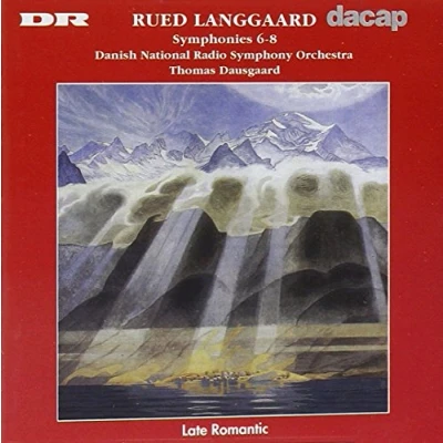 Afbeelding van Langgaard: Symphonies nos 6 8 / Thomas Dausgaard, Danish NRSO