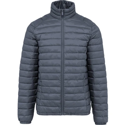 Afbeelding van Native Spirit Ecologische lichte donsjekker voor heren NS6000 Mineral Grey