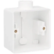 Afbeelding van Niko Hydro, spuitwaterdichte opbouwdoos met één M20 ingang voor het inbouwen van functie, white