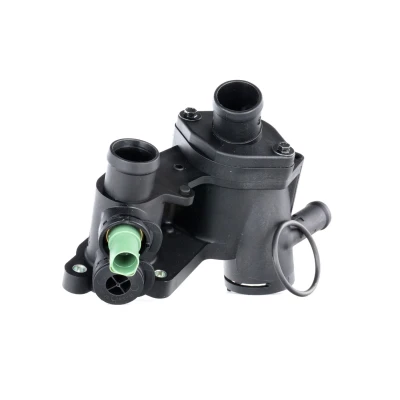 Afbeelding van TOPRAN 110 352 Thermostaathuis Met pakking, temperatuurzender thermostaat, schroeven VOLKSWAGEN: Golf 4