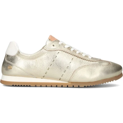 Afbeelding van Fred De La Bretoniere Ylva Loa Sneakers Leer Dames Goud Maat 36