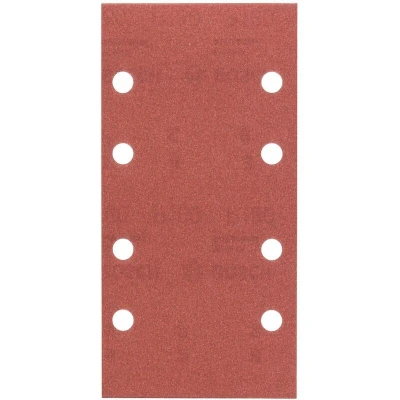 Afbeelding van Bosch Accessories 2609256A84 Oscillerend schuurpapier Met klittenband, Geperforeerd Korrelgrootte 180 (l x b) 185 mm 93 10 stuk(s)