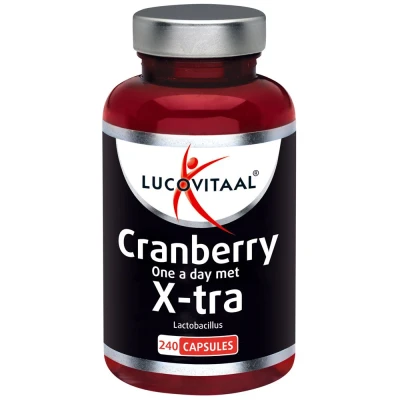 Afbeelding van Lucovitaal Cranberry met X tra Lactobacillus Capsules 240CP