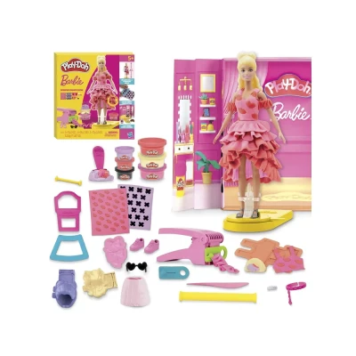 Afbeelding van Play Doh Barbie Fashion Parade Speelset