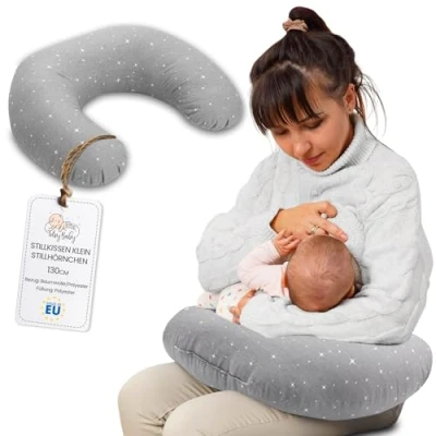 Afbeelding van Coussin allaitement et grossesse 130 cm coussins d&#039;allaitement bebe oreiller de maternité pour femme enceinte Coton petit oreillers maternite Galaxie