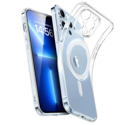 Afbeelding van ESR Magnetische beschermhoes voor iPhone 13 Pro Max, compatibel met MagSafe, Zero serie, transparant