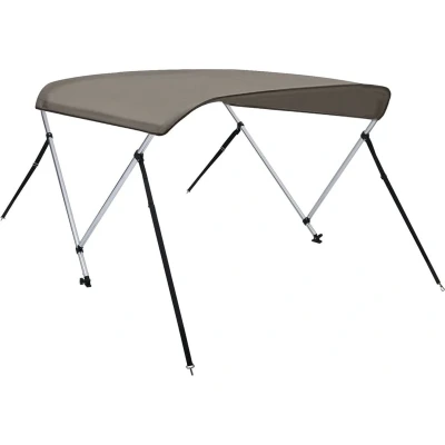 Afbeelding van Biminitop 2 bogen 148,5x133x104 cm grijs