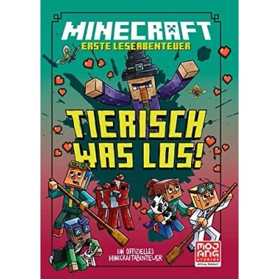 Afbeelding van Minecraft Erste Leseabenteuer Tierisch was los!