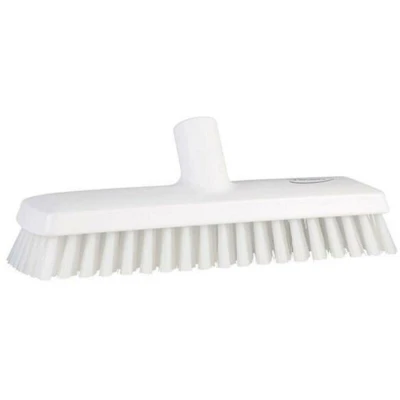 Afbeelding van Vikan Schrobbers Met Wateraansluiting Medium Luiwagen Watertoevoer En Polyester Vezels 270x75x100mm Vezellengte: 33mm Wit