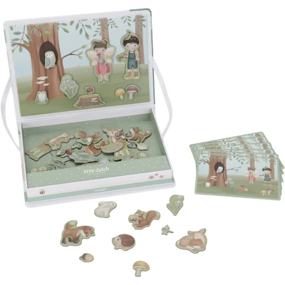 Afbeelding van Little Dutch Magnetisch speelbord Forest Friends FSC
