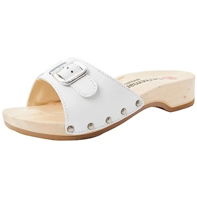 Afbeelding van Berkemann Hambourg Mules pour femme, Blanc., 38 EU