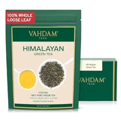 Afbeelding van VAHDAM, Geassorteerde Thee Geschenksets Zwarte Thee, Groene Oolong Chai Witte Variety Pack Brouw hete, ijskoude, kombuchathee