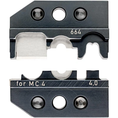 Image de KNIPEX 97 49 66 4 profil de sertissage pour connecteurs solaires MC4 (Multi Contact) couper dénuder sertir