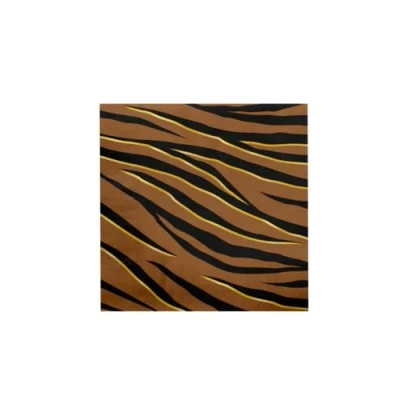 Afbeelding van Tijger Print Servetten 33x33cm 16 stuks