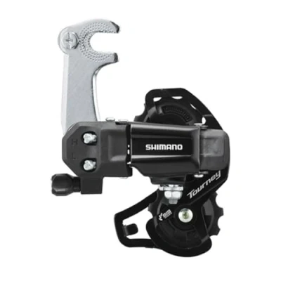 Image de Derailleur vtt arriere shimano ty200 6 7v. tourney avec patte pour mono plateau