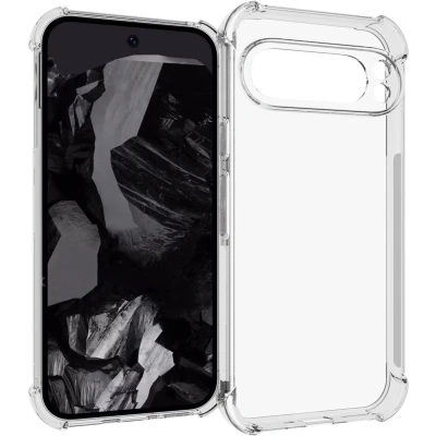 Afbeelding van iMoshion Hoesje Geschikt voor Google Pixel 9 Siliconen Shockproof Case Transparant