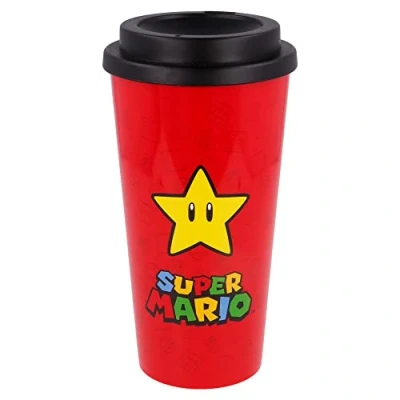 Afbeelding van Super Mario Koffiebeker Tumbler