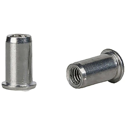 Afbeelding van Gesipa 1433711 Popmoer (Ø x l) 6 mm 12 M4 Staal 500 stuk(s)