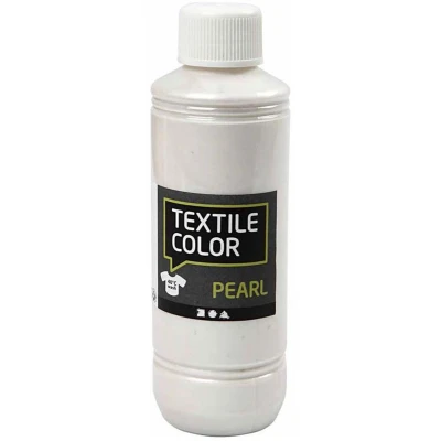 Afbeelding van Textile Color, base, pearl, 250 ml