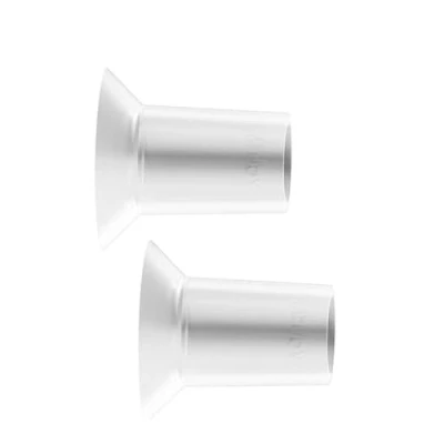 Afbeelding van Youha® Borstschildverkleiners borstschilden Verkleiners Borstkolf accessories BPA vrij elektrische draadloze borstkolven Silicone Set van 2 stuks Maat 21 mm