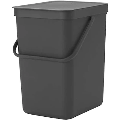 Image de Poubelle Brabantia Sort et Go 129940 25 L Gris