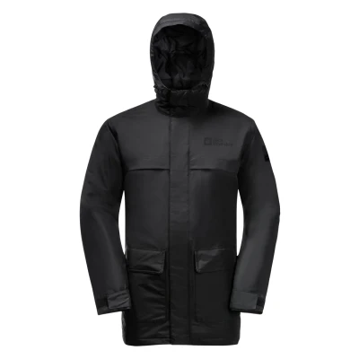 Afbeelding van Jack Wolfskin Regenjas, Heren, Maat: Small, Black