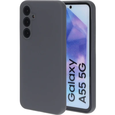 Afbeelding van Mobiparts Silicone Cover Samsung Galaxy A55 Urban Grey